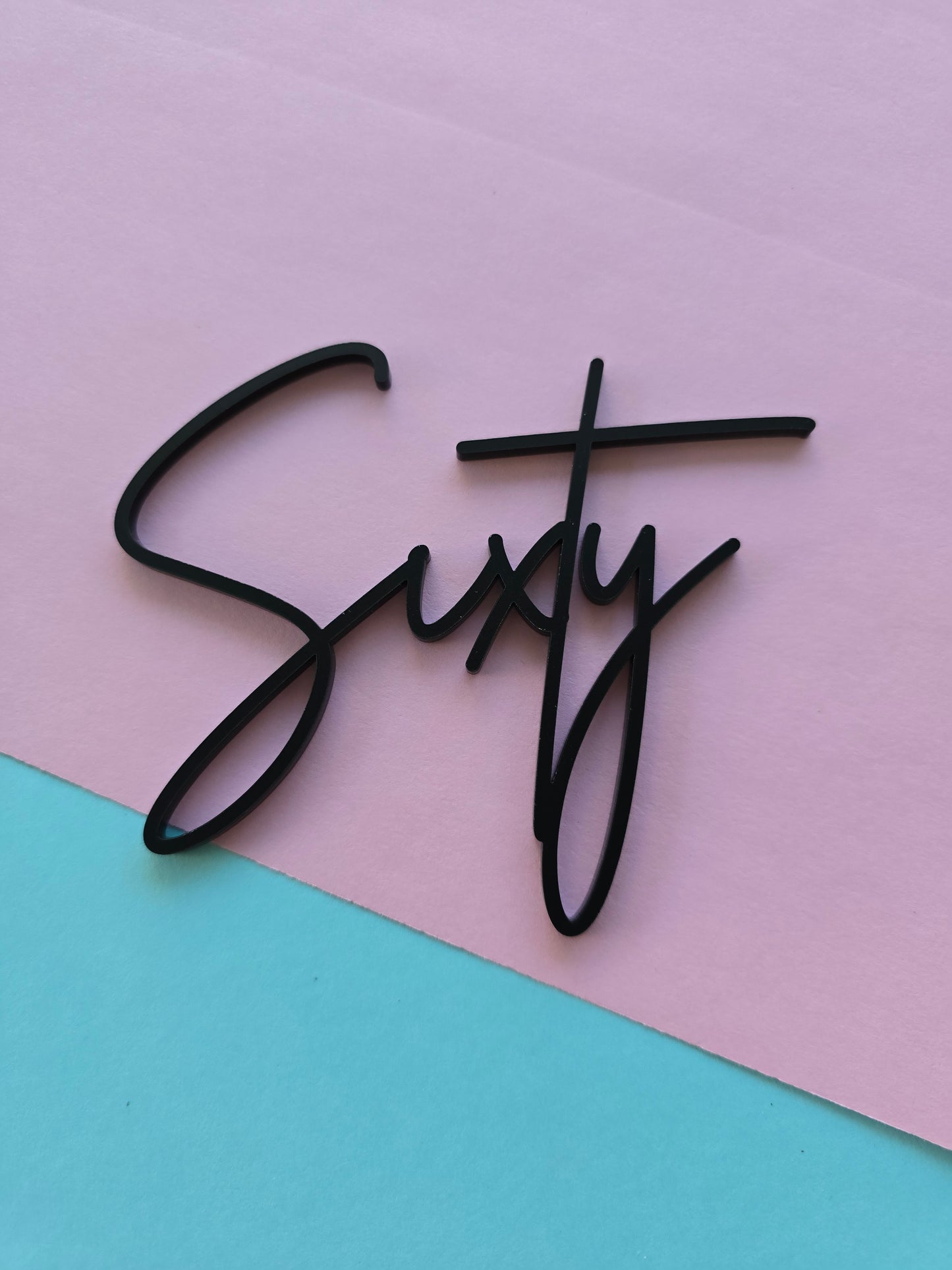 Number Fropper / Flat Lay Charm - 7 Fonts to Choose From