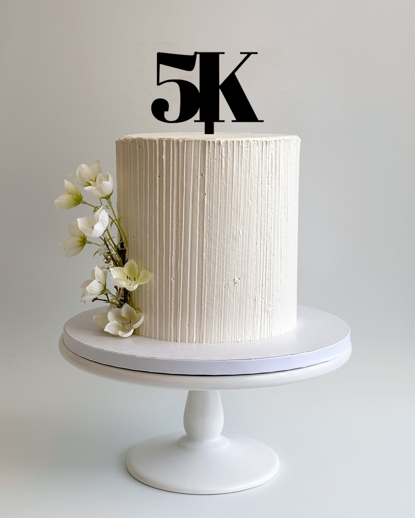 Social Media Follower Milestone Cake Topper