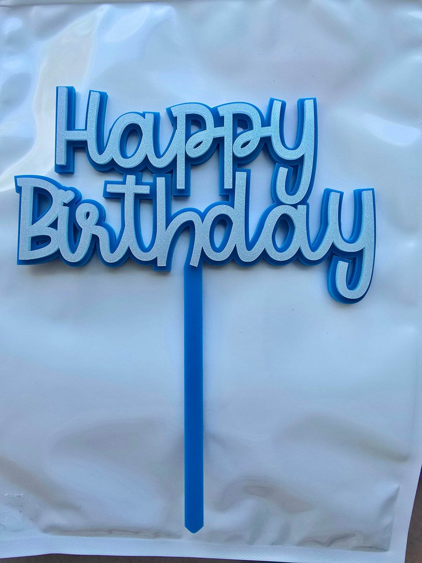 Happy Birthday Blue #2 CLEARANCE