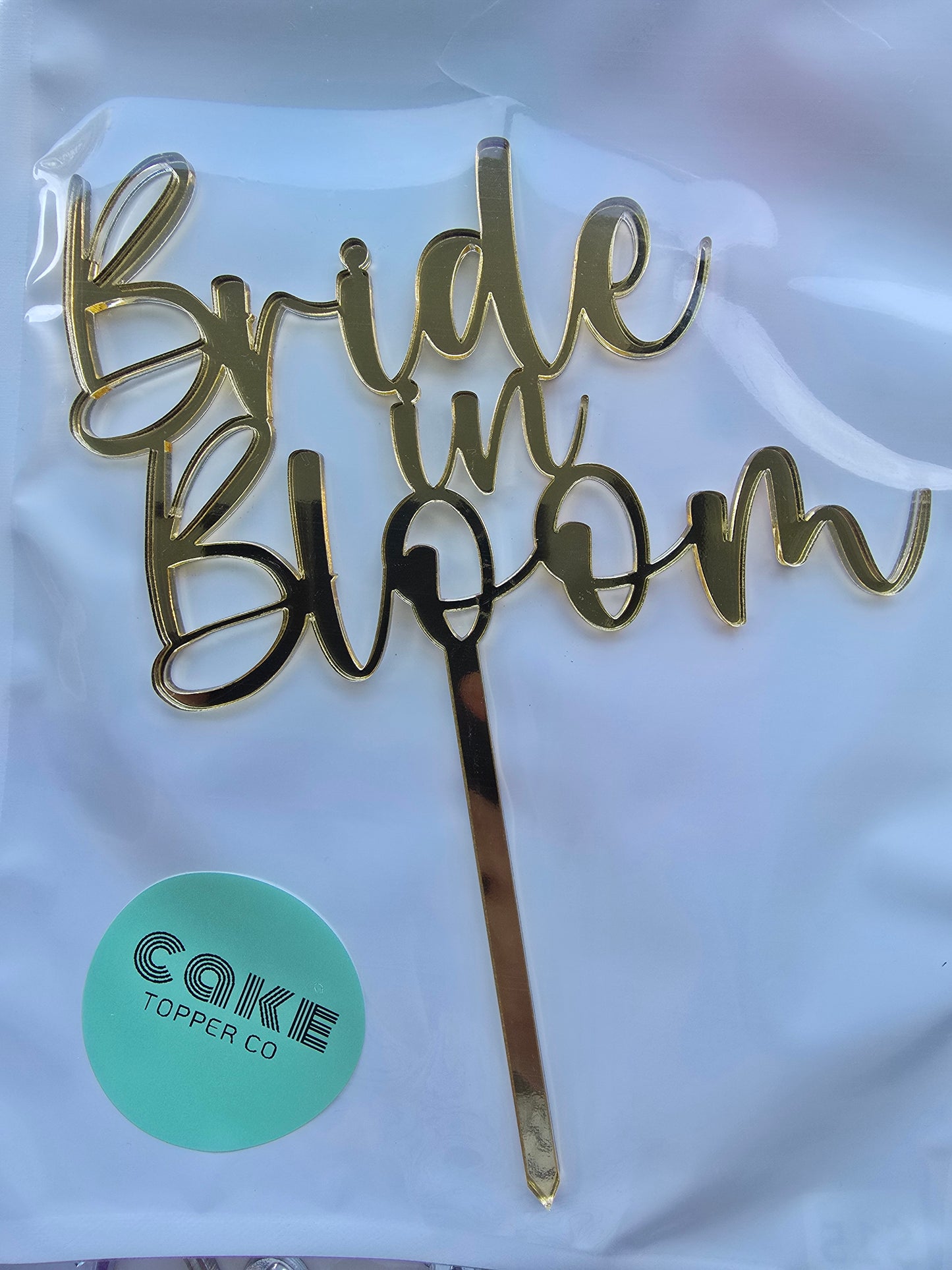 Bride in Bloom - Gold Mirror EXPO SALE