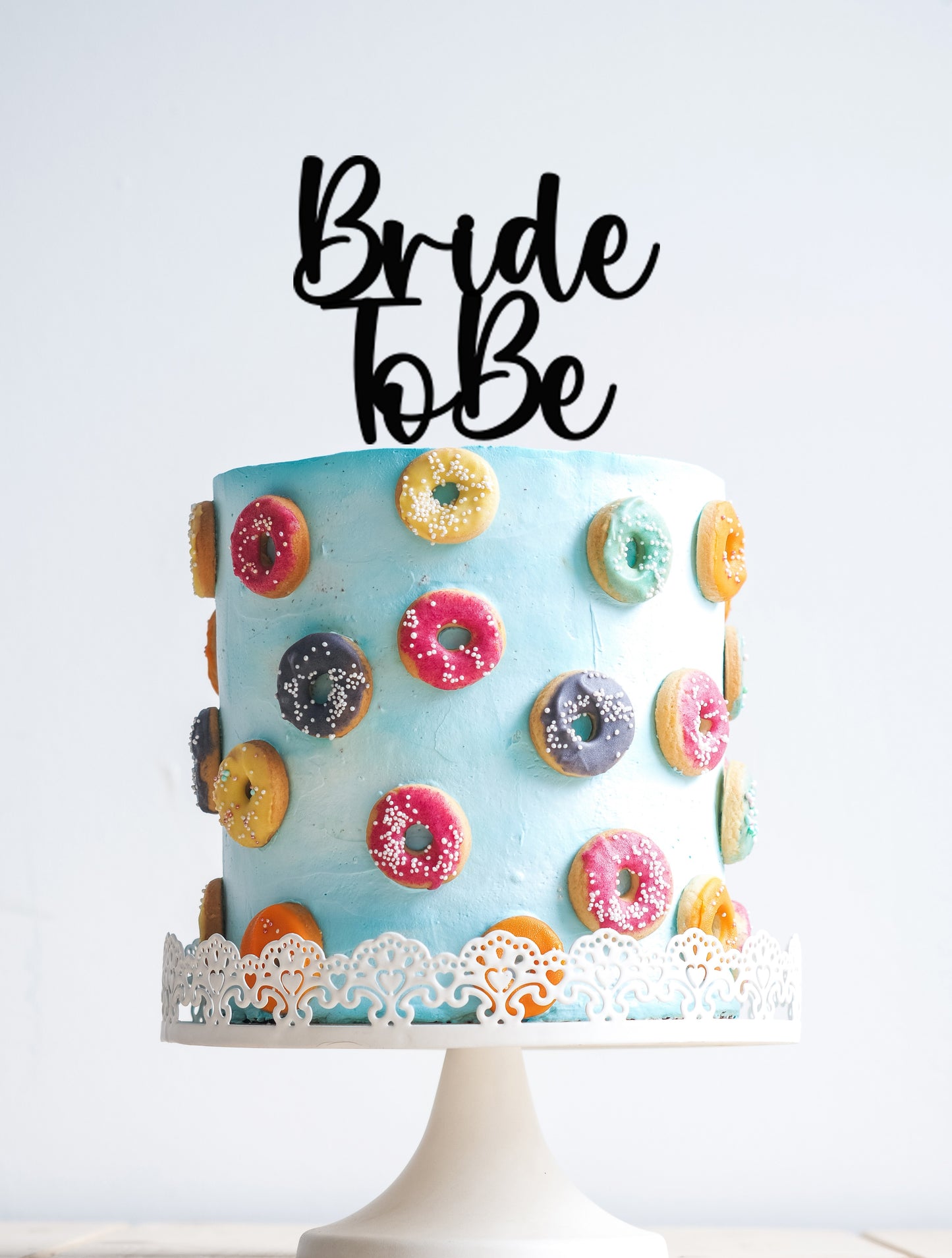Bride to Be Acrylic Cake Topper