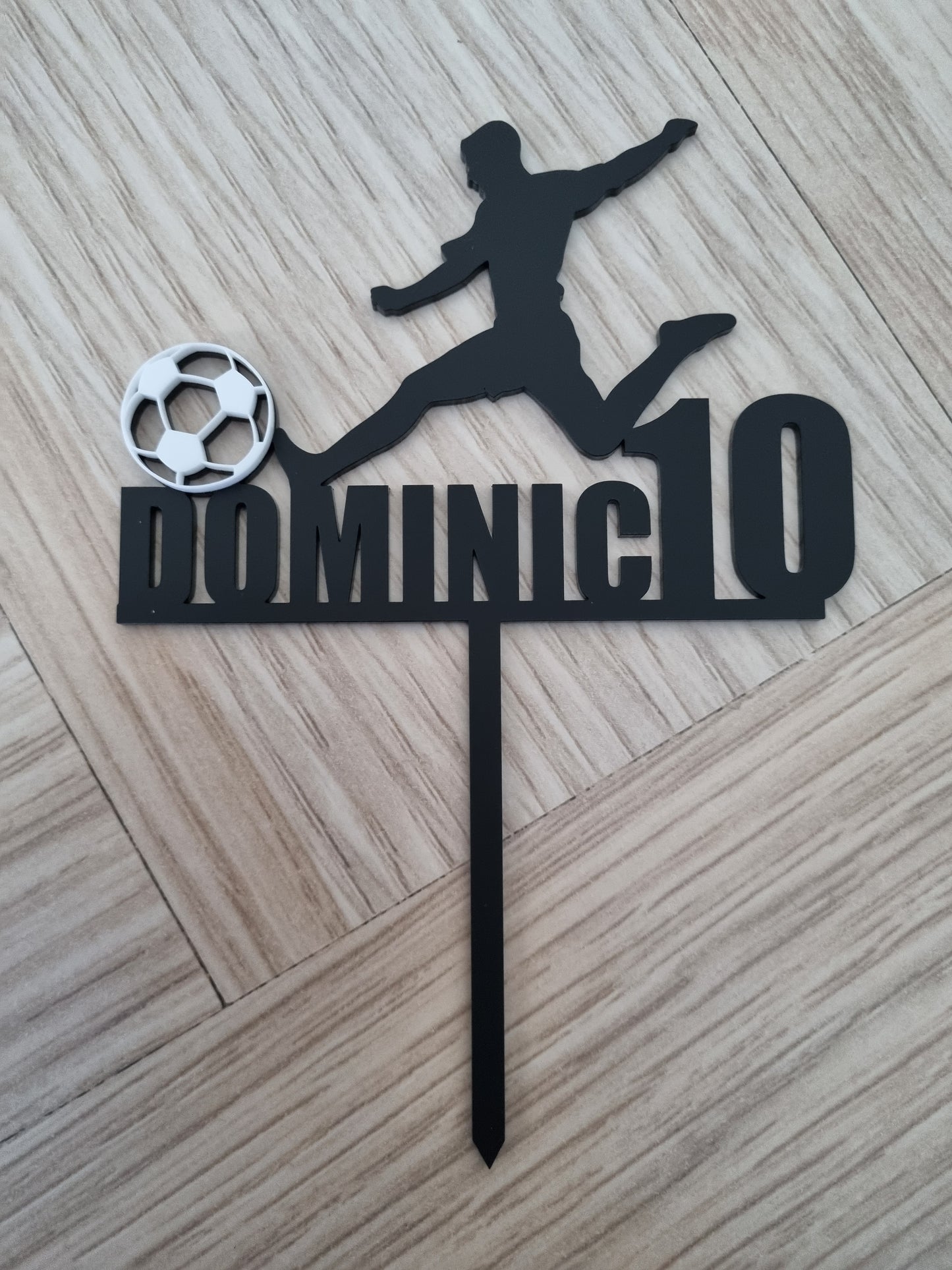 Soccer Cake Topper