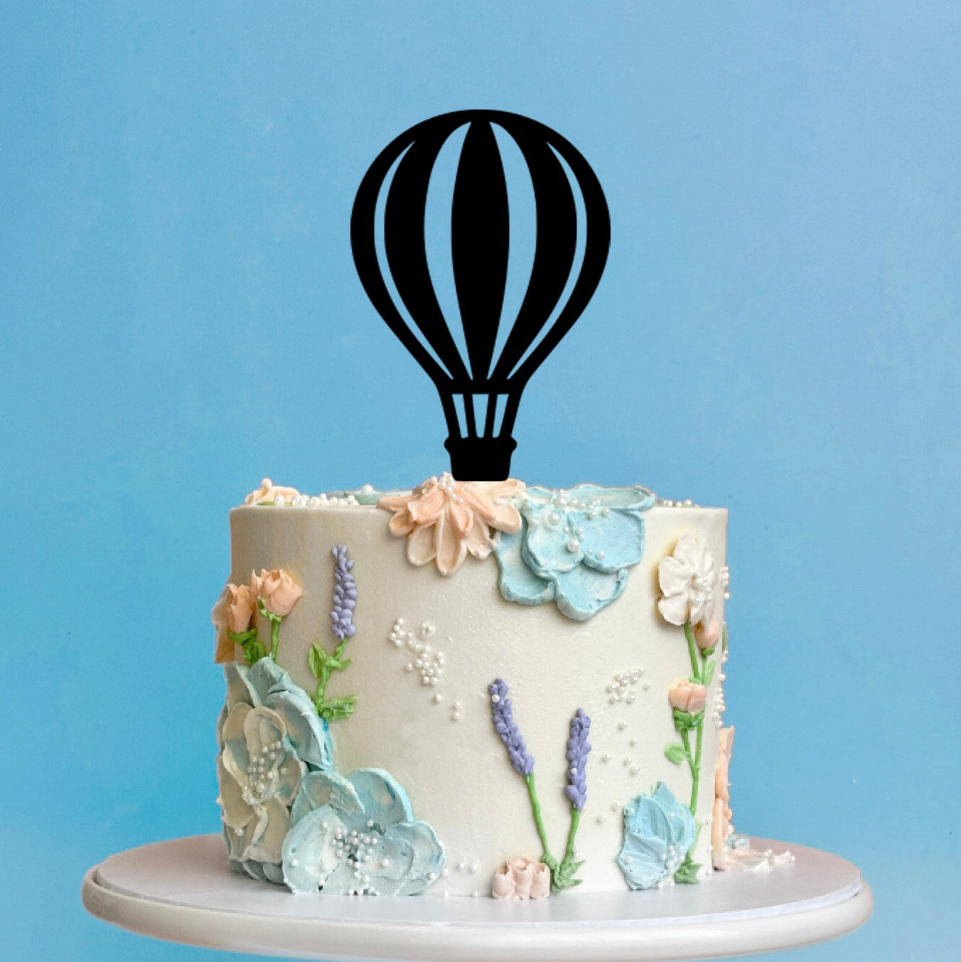 Hot Air Balloon CakeTopper