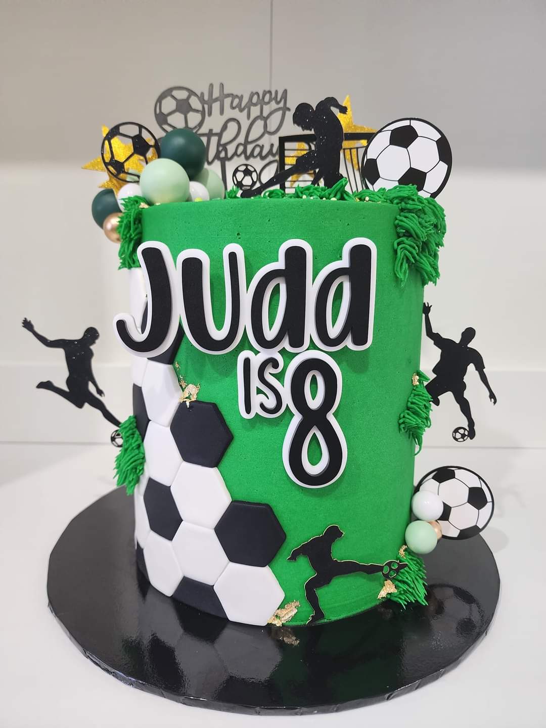 Name is Age 2 Layer Cake Topper