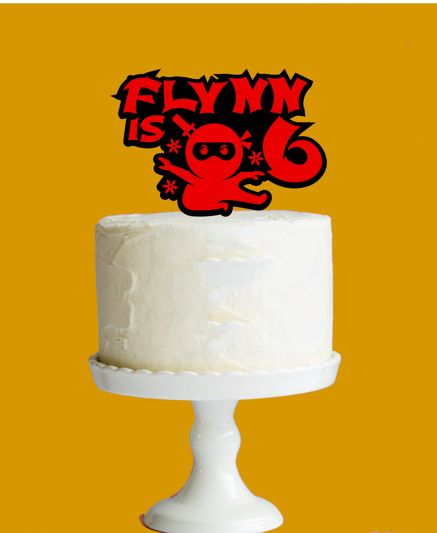 Ninja Personalised Cake Topper