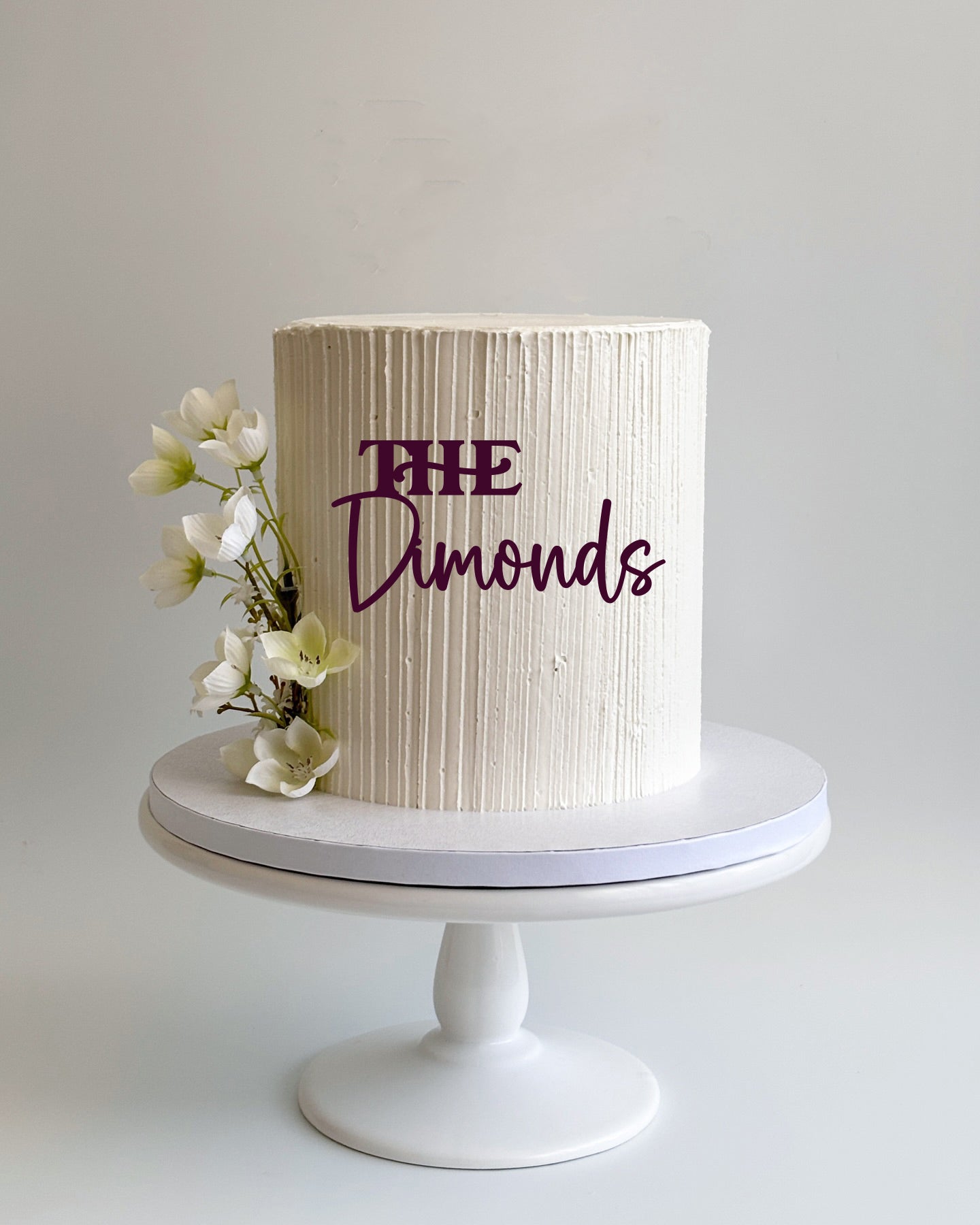 The Surname Cake Topper or Fropper