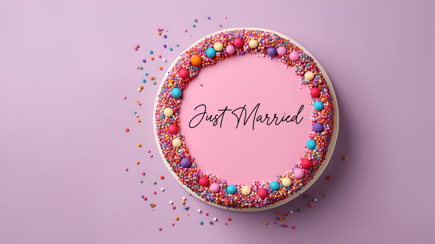 Just Married - Lay Flat Words #5