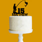 Fishing Cake Topper - Name and Age