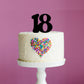 Number Topper Retro Font