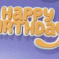 Happy Birthday Cake Charm 10cm