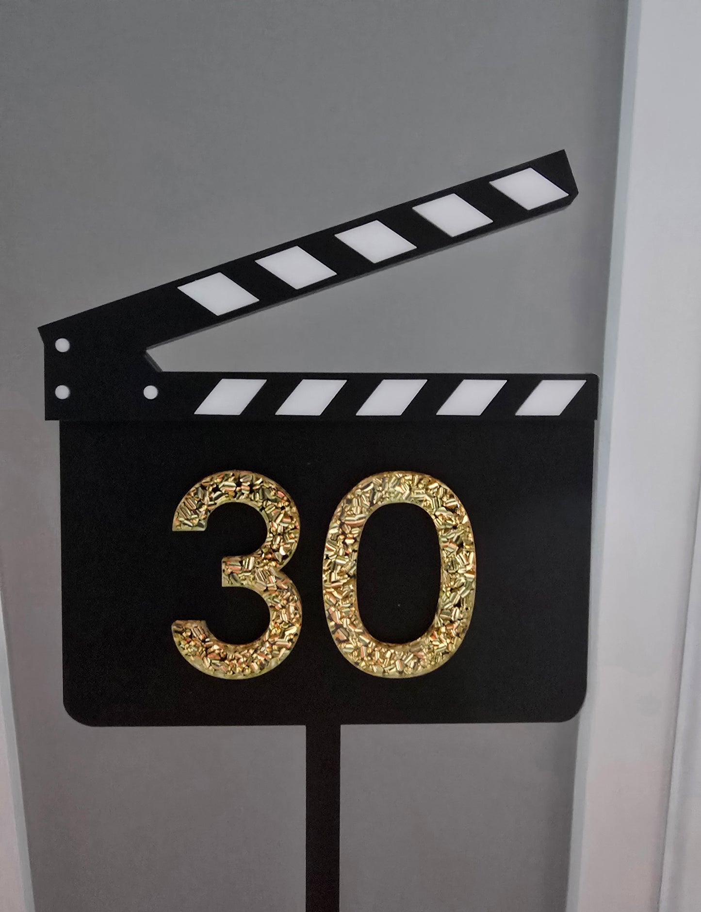 Clapper Cake Topper - Age