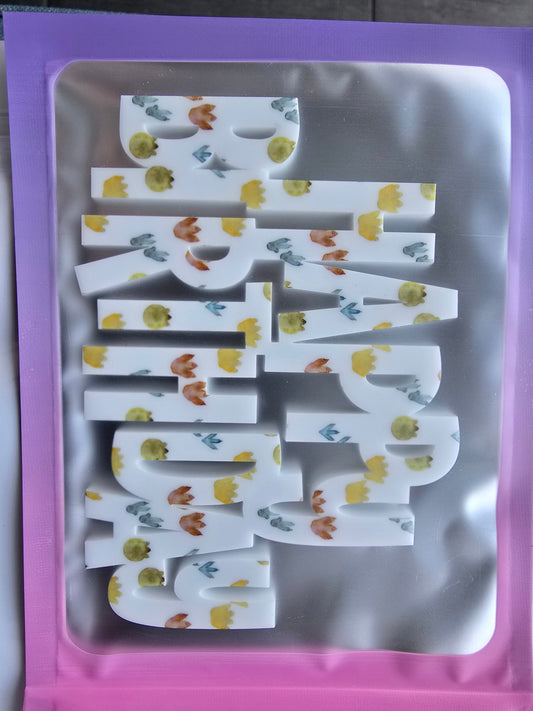 Happy Birthday Charm 10cm Dino Footprints EXPO SALE #1