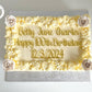 Cake Slab Lay Flat Words - Custom