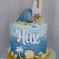 Surf Cake Topper Set