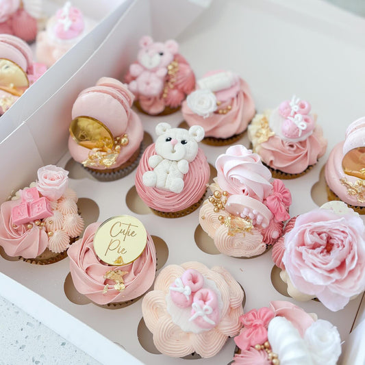 Cutie PIe Cupcake Topper/Charm