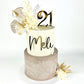 Name Fropper + Number Topper Set