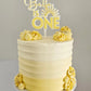 First Lap Around the Sun - Personalised Double Acrylic Cake Topper