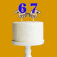 Six Seven Cake Topper | 6 7