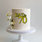 Front Topper - Personalised Name is Age - 2 layer