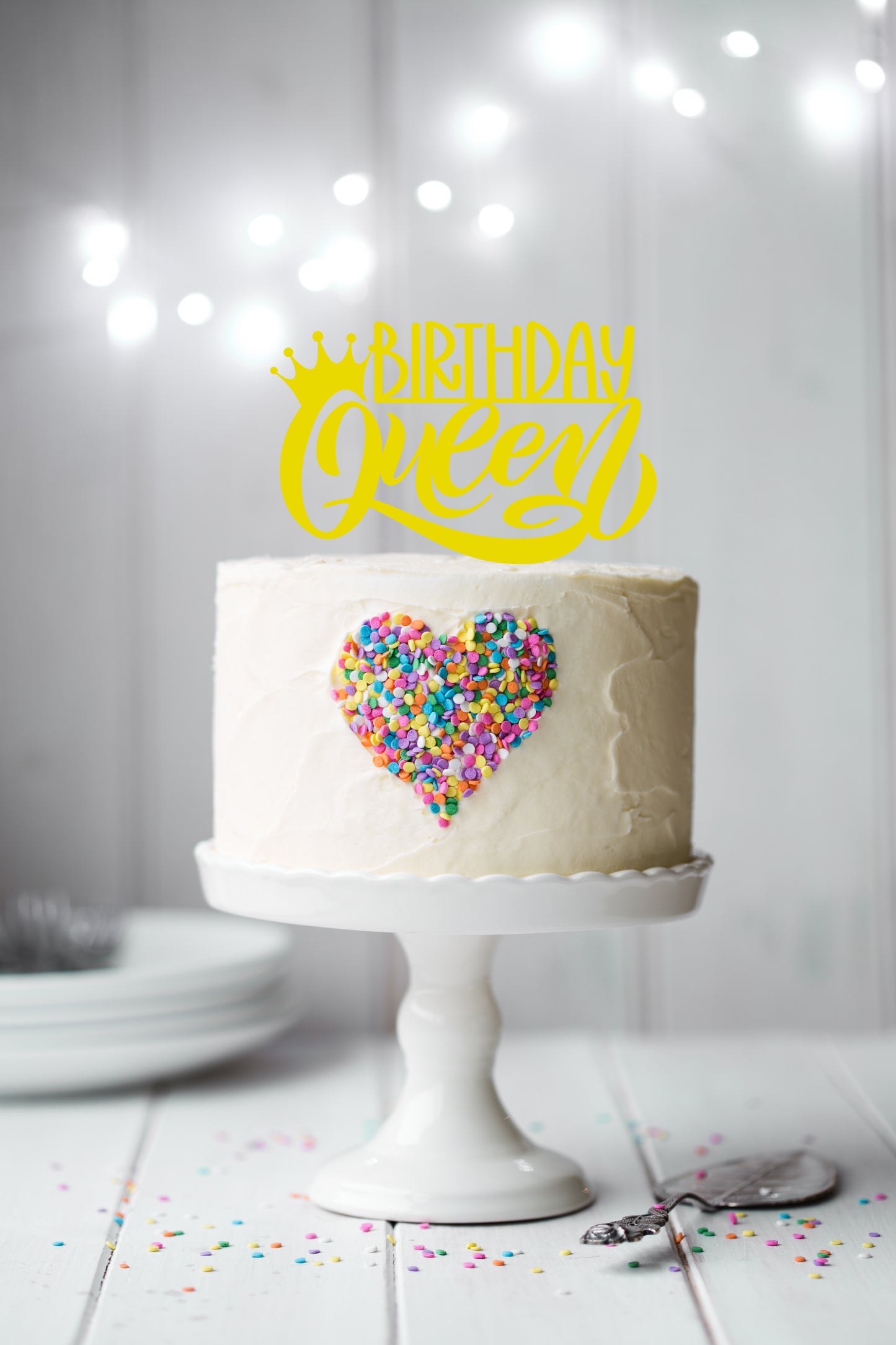 Birthday Queen Cake Topper