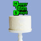 Periodic Table Cake Topper