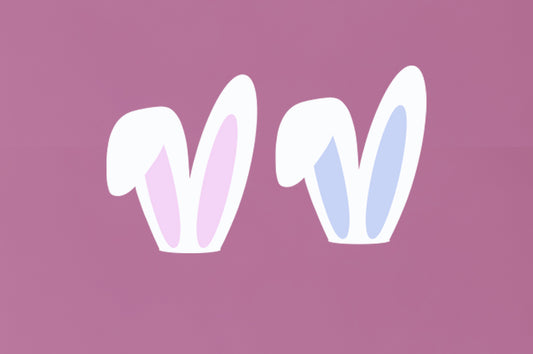 Bunny Ear Cake / Cupcake Charms