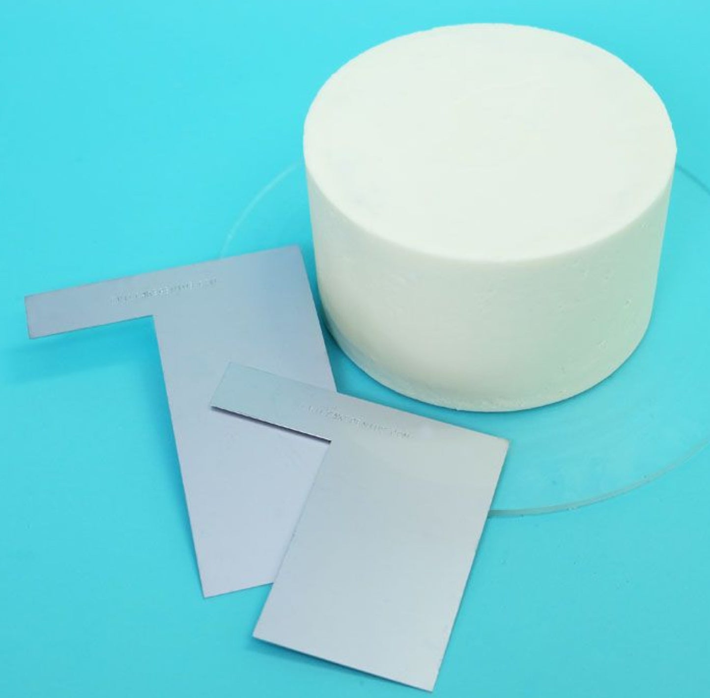 Evil Cake Genuis Cake Contour Combs 8 and 10 Inch - Crisp Corners