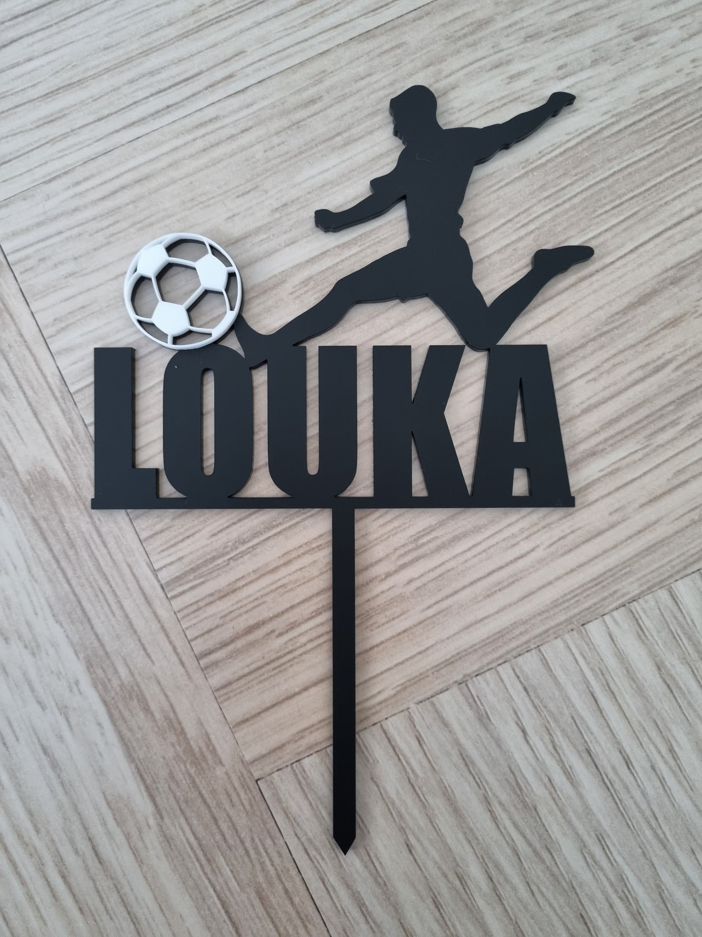 Soccer Cake Topper
