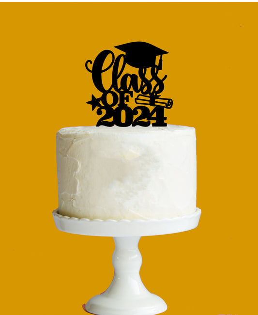 Class of Year Cake Topper