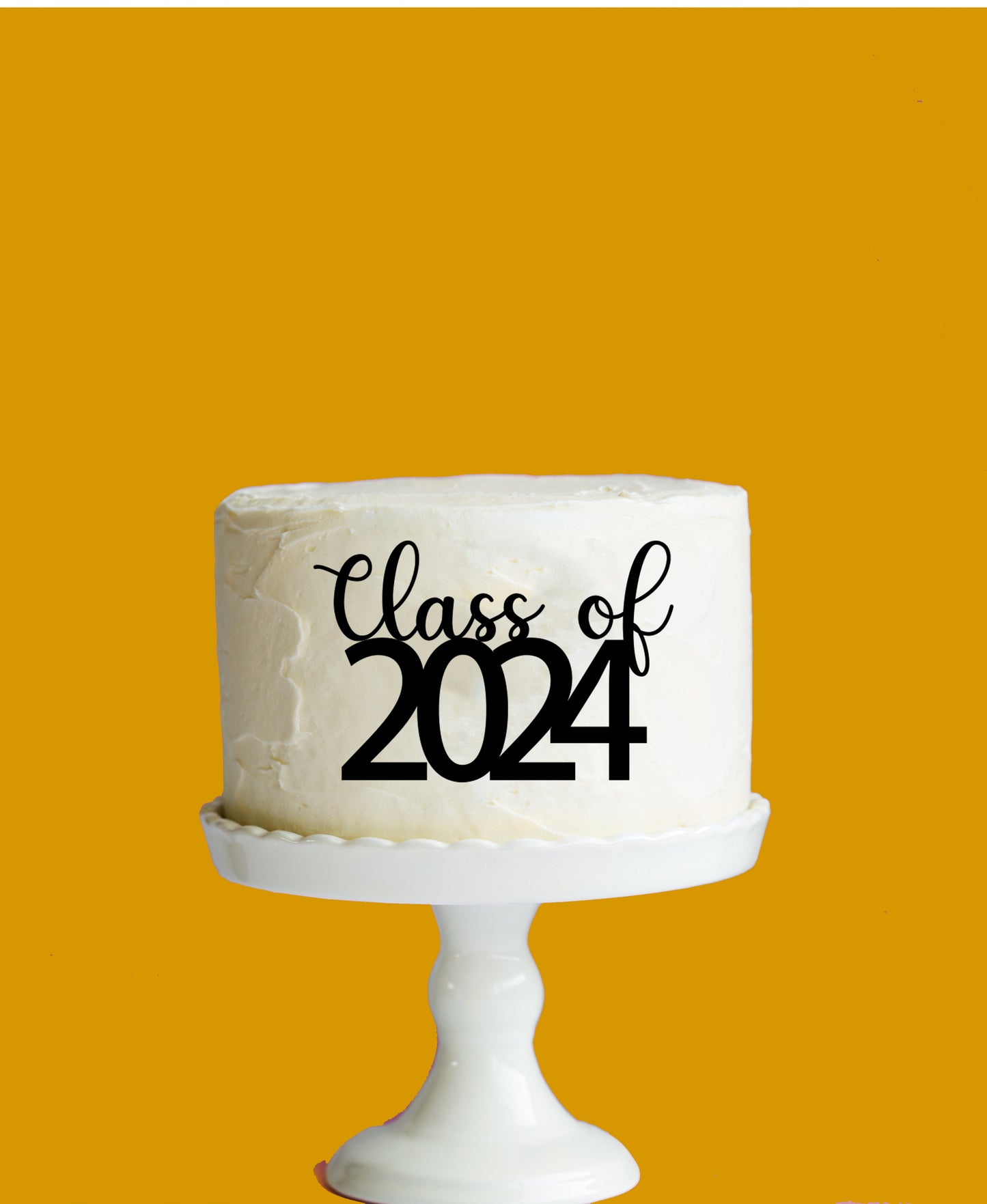 Class of Year Cake Topper or Front Topper