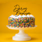 Custom Cake Topper - 1 Colour