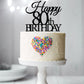 Happy Age Birthday Cake Topper