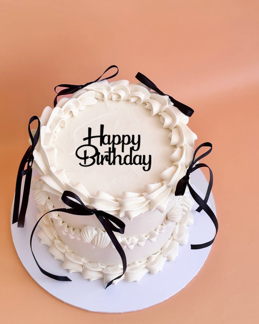 Happy Birthday Cake Charm - 3 Pack (style 3)