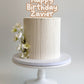 Happy Birthday Custom Name - Bubble Font