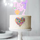 Mermaid Cake Topper - Name is Age