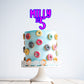 Name is Age Cake Topper - Cute Font