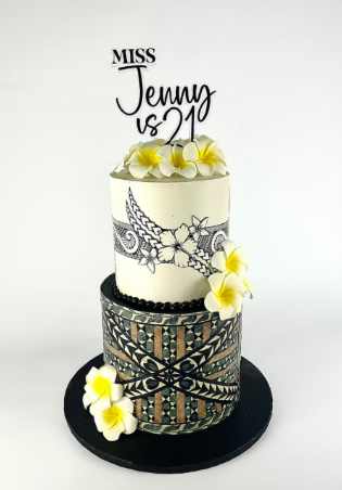 Floating Cake Topper - Miss/Mrs/Mr/Master Name is Age