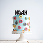 Name Cake Topper - Personalised Shark Theme
