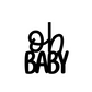 Oh Baby Cupcake Topper/Charm