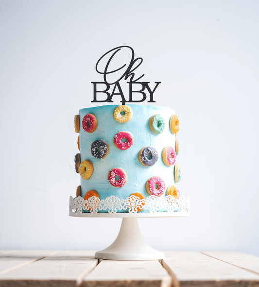 Oh Baby Cake Topper