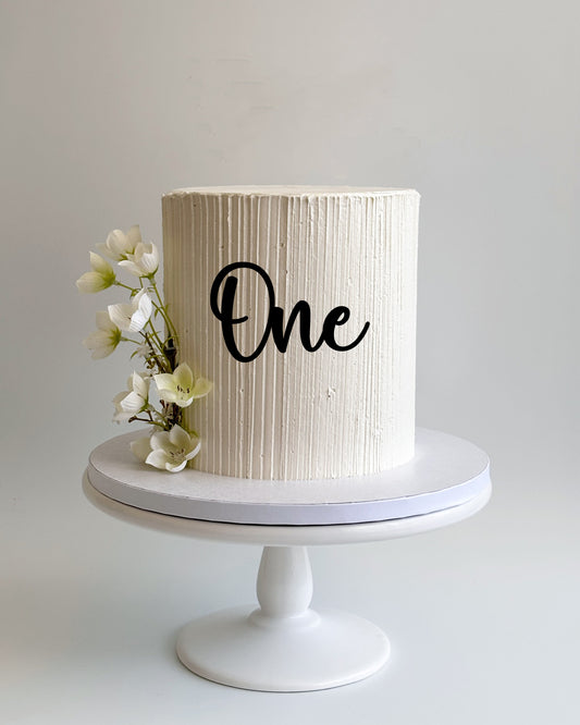 Number Front Topper