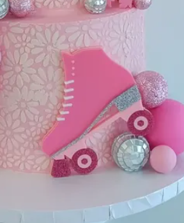 Pink Roller Skate