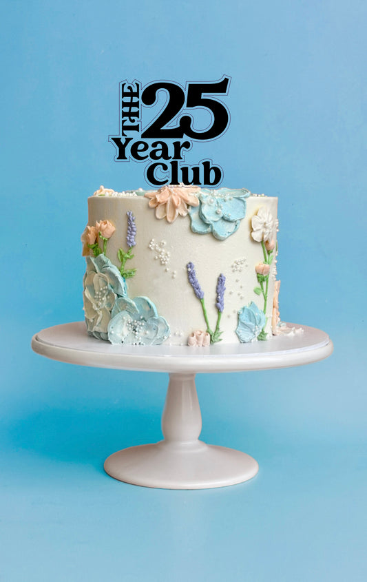The Year Club Cake Topper