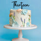 Number Cake Topper - Word