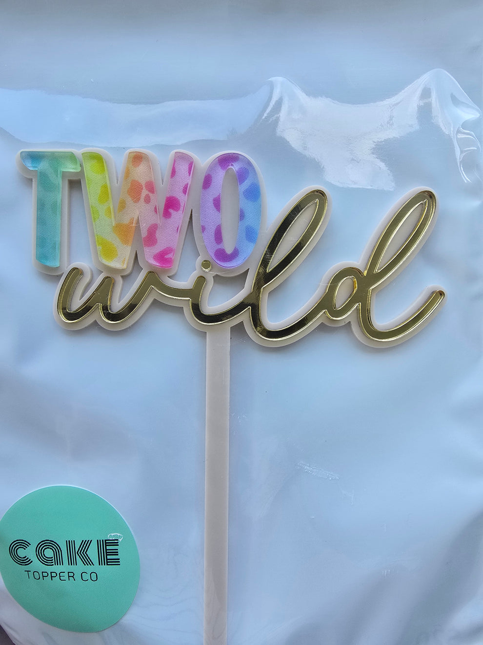Two Wild Topper #3 CLEARANCE – Cake Topper Co