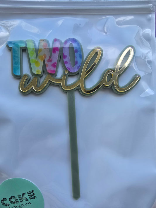Two Wild Topper #4  CLEARANCE
