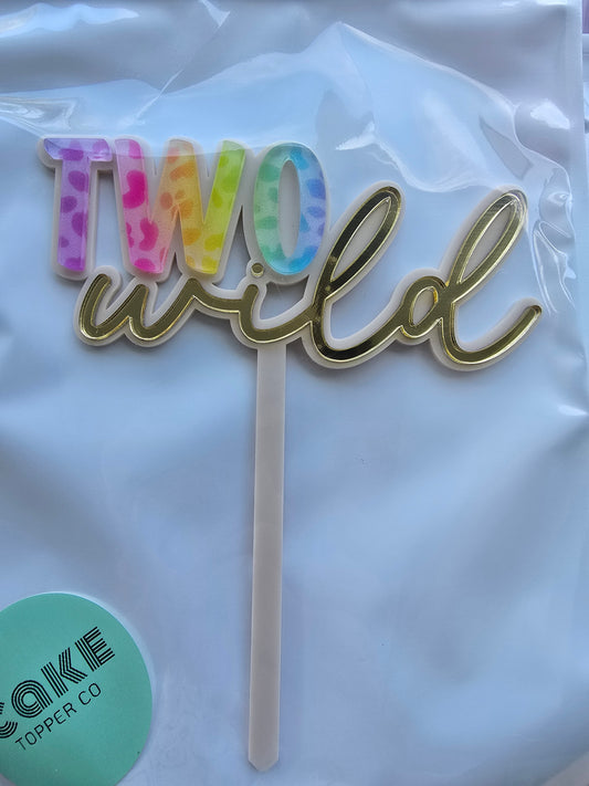 Two Wild Topper #6 CLEARANCE