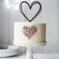 Heart Cake Topper