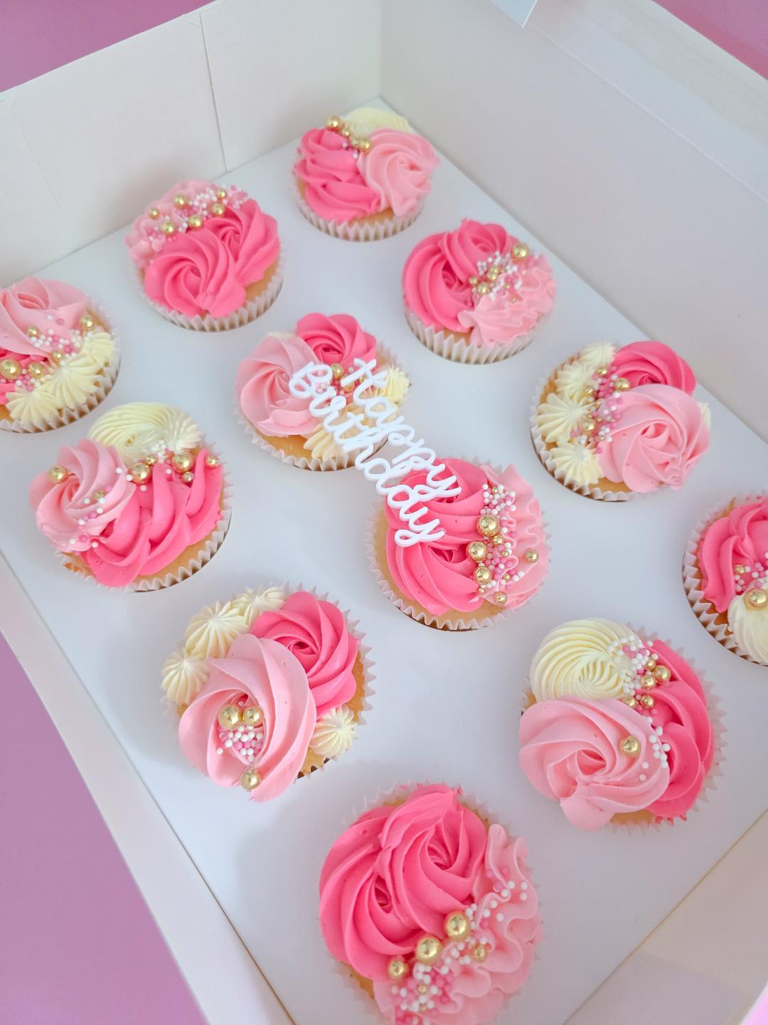 Cute Happy Birthday Cake Charm