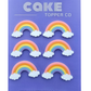 Rainbow Cake / Cupcake Acrylic Charms 6cm wide